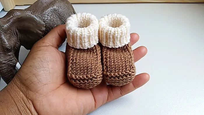 Newborn booties by Priscillia Uloho